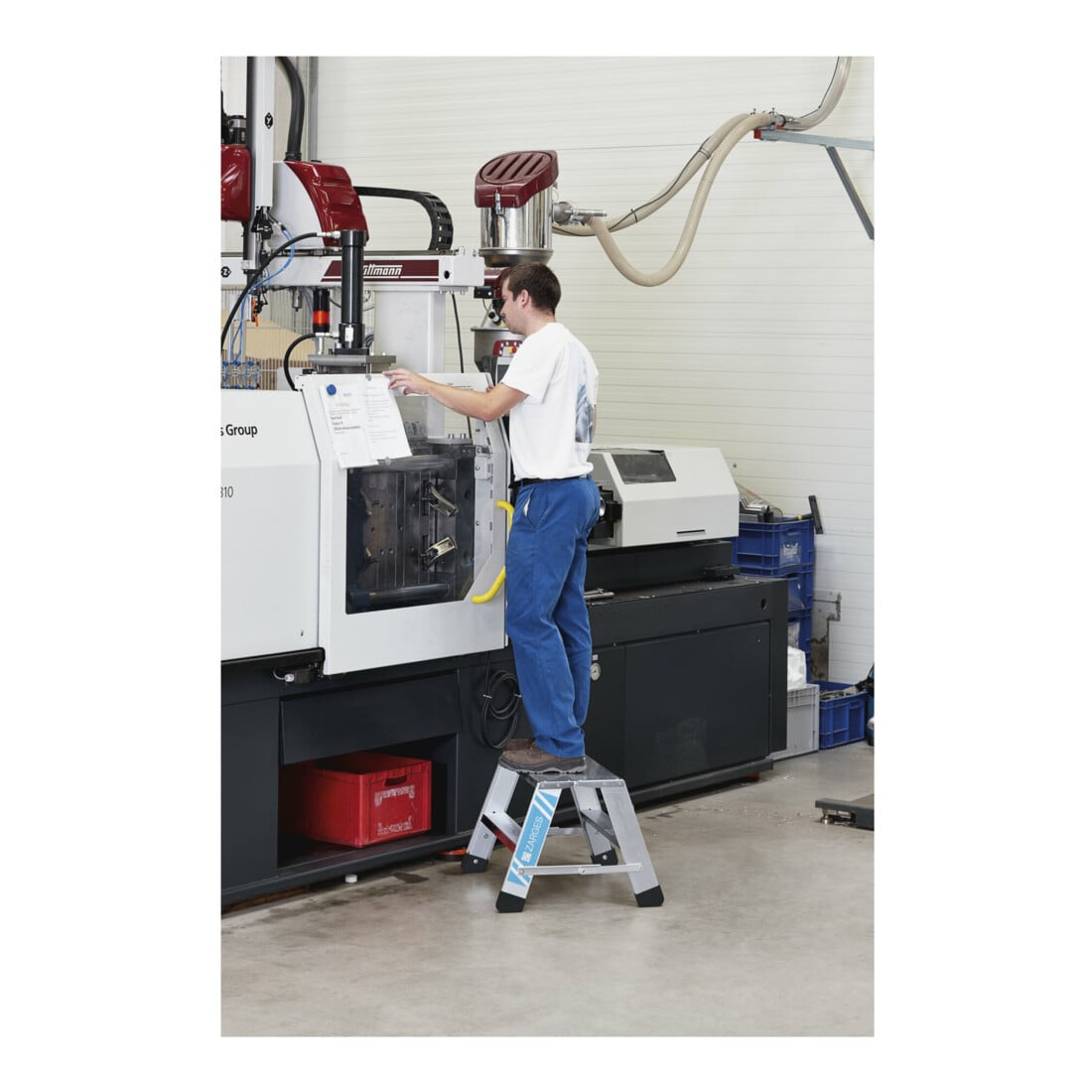 ZARGES Arbeitspodest klappbar 2x3 Stufen
