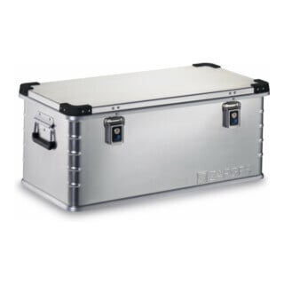 ZARGES Boîte aluminium Midi 81 l 800×400×300 mm avec joint et poignée à ressort