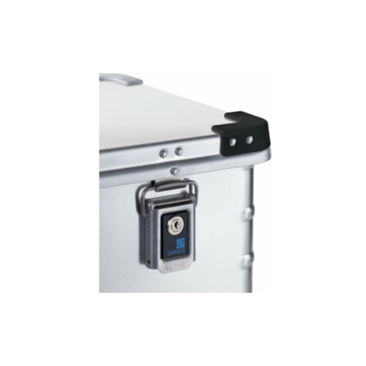 ZARGES Boîte aluminium Midi 81 l 800×400×300 mm avec joint et poignée à ressort