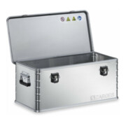 ZARGES Boîte aluminium Midi 81 l 800×400×300 mm avec joint et poignée à ressort-2