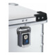 ZARGES Boîte aluminium Midi 81 l 800×400×300 mm avec joint et poignée à ressort-5