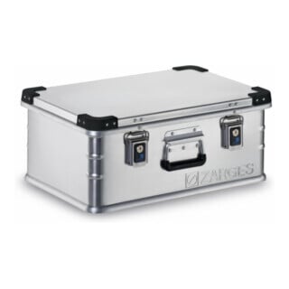 ZARGES Boîte aluminium Mini 42 l 600×400×240 mm avec joint et poignée à ressort