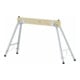ZARGES Chevalet de travail pliable H.600-900mm, réglage 100mm, L.800mm, 6kg-1