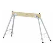 ZARGES Chevalet de travail pliable H.600-900mm, réglage 100mm, L.800mm, 6kg