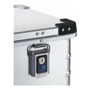 ZARGES Coffre en aluminium MiniPlus 60 l 600x400x330 mm avec joint et poignée à ressort-2