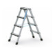 ZARGES Comfortstep B - LM-Stufen-Stehleiter 2 x 4 Stufen-1