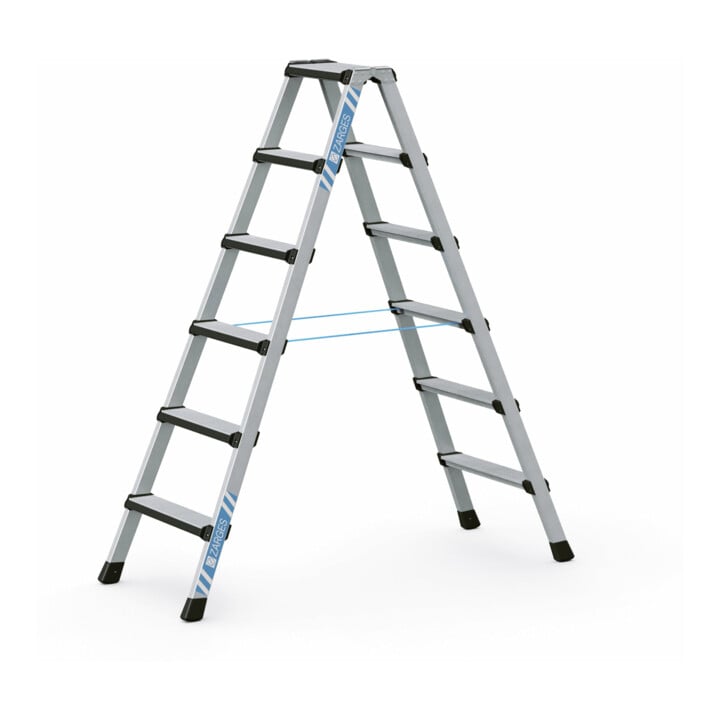 Set Stufen-Stehleiter, 1450 mm + Werkzeugtasche für Akkuschrauber