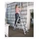 ZARGES Comfortstep B - LM-Stufen-Stehleiter 2 x 6 Stufen-4