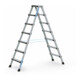 ZARGES Comfortstep B - LM-Stufen-Stehleiter 2 x 7 Stufen-1