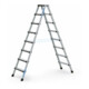 ZARGES Comfortstep B - LM-Stufen-Stehleiter 2 x 8 Stufen-1