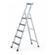 ZARGES Comfortstep S - LM-Stufen-Stehleiter 5 Stufen-1