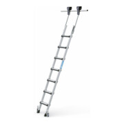 ZARGES Comfortstep Trec LH - LM-Stufen-Regalleiter 9 Stufen