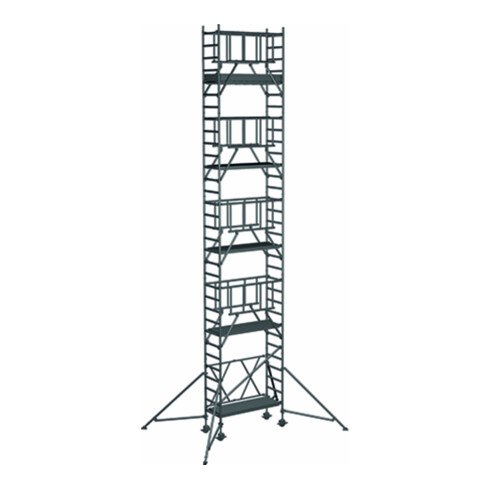 ZARGES Compactmaster S-PLUS 1T - Klappgerüst Arbeitshöhe 10.45 m