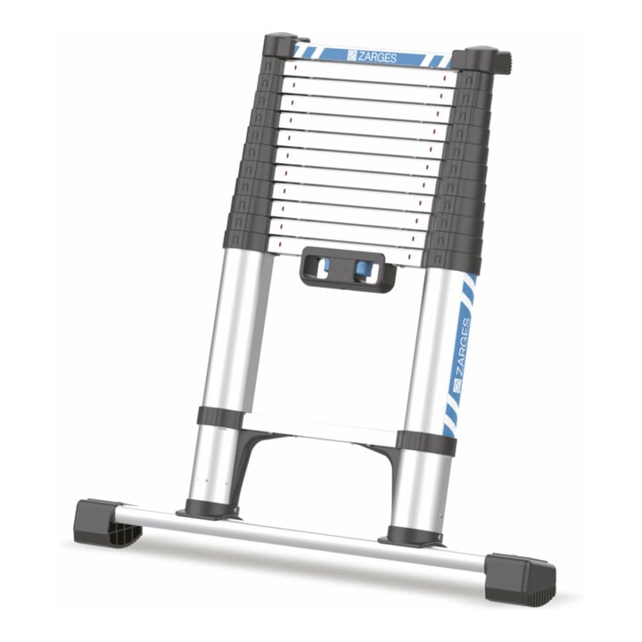 ZARGES Compactstep L - Teleskop-Sprossen-Anlegeleiter 13 Sprossen