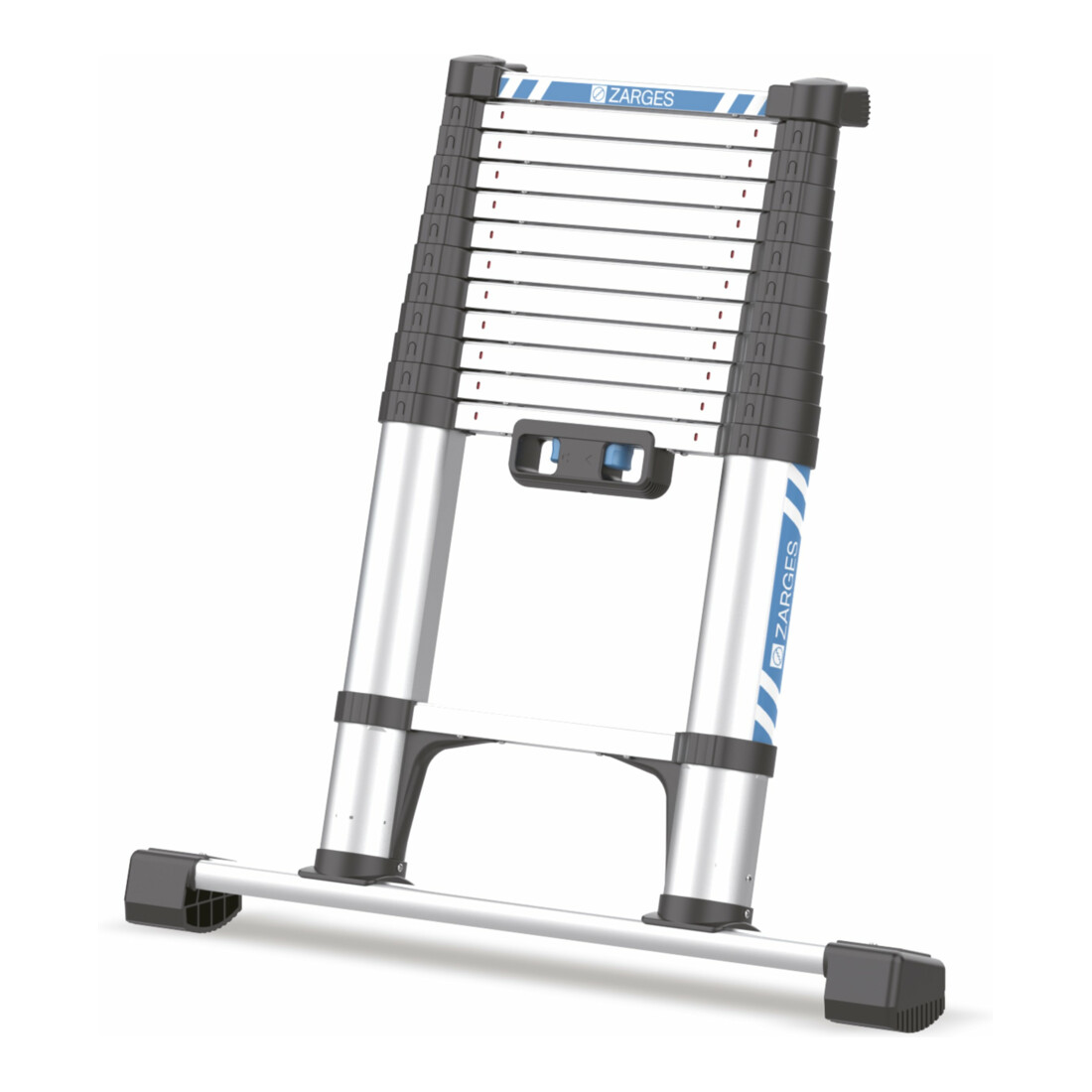 ZARGES Compactstep L - Teleskop-Sprossen-Anlegeleiter 13 Sprossen