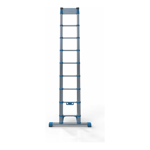 ZARGES Compactstep L - Teleskop-Sprossen-Anlegeleiter 13 Sprossen