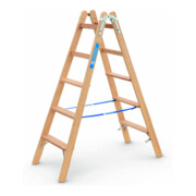 ZARGES Crestastep B - Holz-Stufenleiter 2 x 5 Stufen