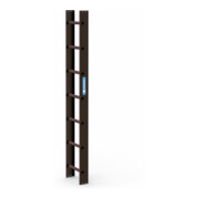 ZARGES Dachleiter 2.0 m Braun 7 Sprossen