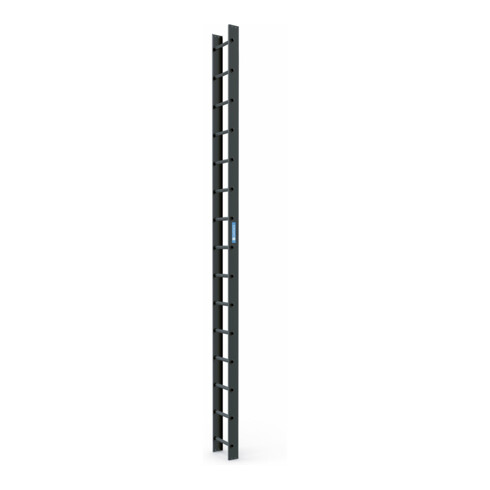 ZARGES Dachleiter 4.2 m Anthrazitgrau 15 Sprossen