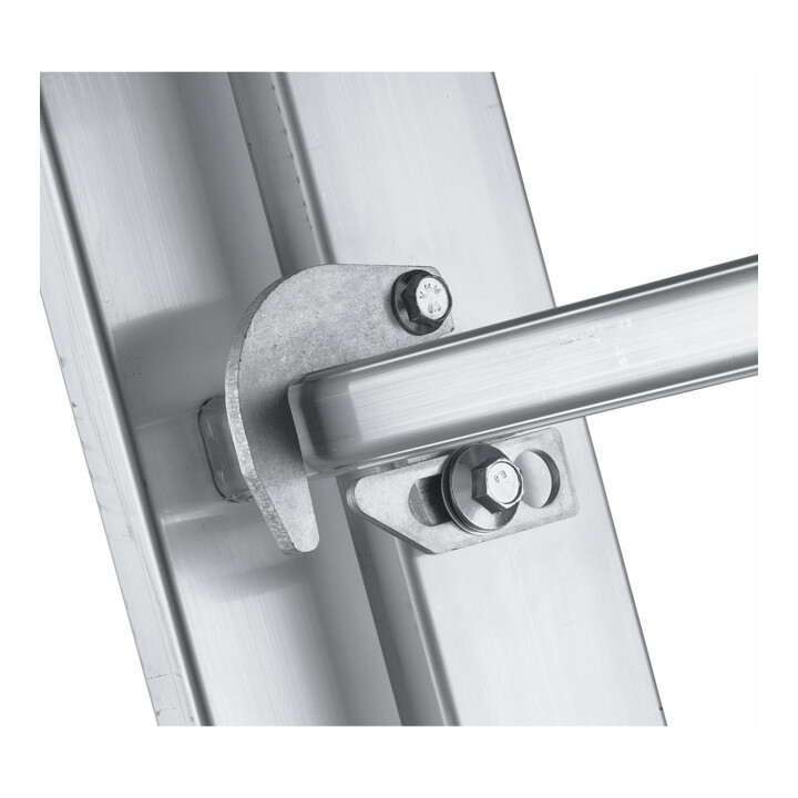ZARGES Kombi-Steh-Schiebeleiter Combimaster Plus X, 2 x 10 Sprossen