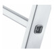 ZARGES Kombi-Steh-Schiebeleiter Combimaster Plus X, 2 x 10 Sprossen