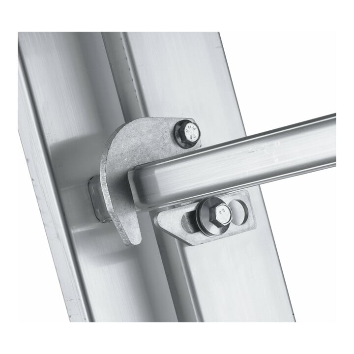 ZARGES Kombi-Steh-Schiebeleiter Combimaster Plus X, 2 x 6 Sprossen