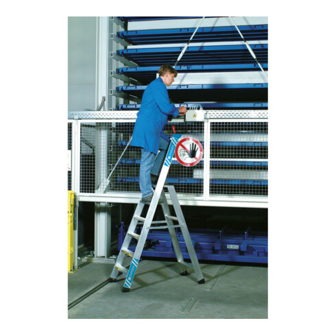 ZARGES LM-Stehleiter Z500 Seventec 5 Stufen