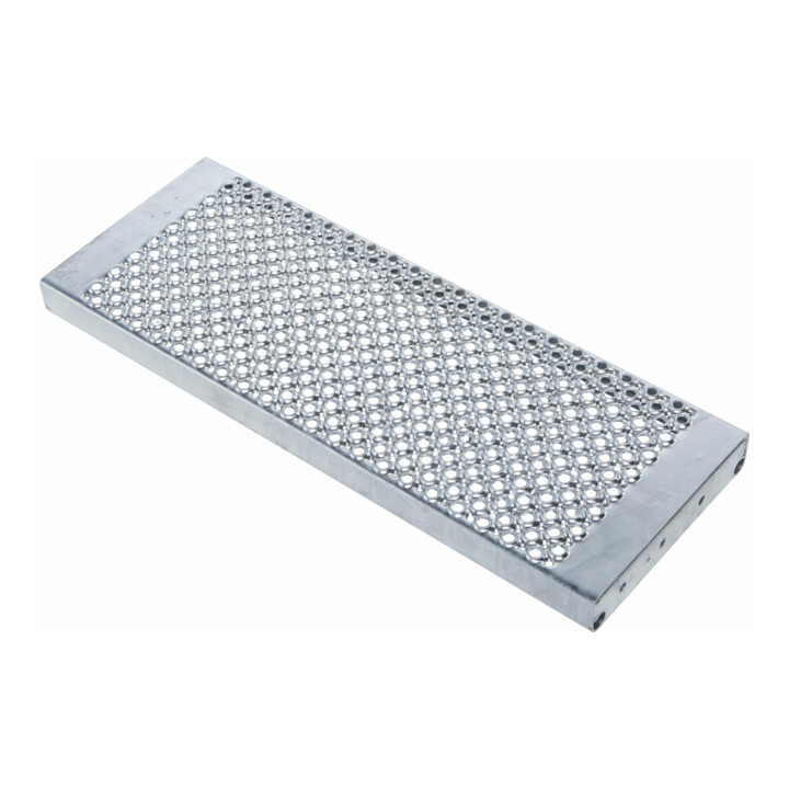ZARGES LM-Treppe mit Plattform 60° 9 Stufen, 800 mm breit, Höhe 2.25 m