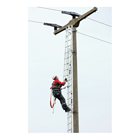 ZARGES Mast-Steigleiter 11.60 m 4-tlg