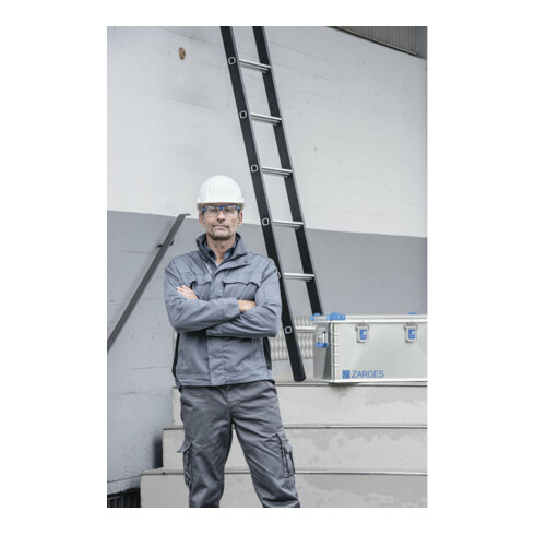 ZARGES Megastep L - LM-Anlegeleiter SL 12 Sprossen
