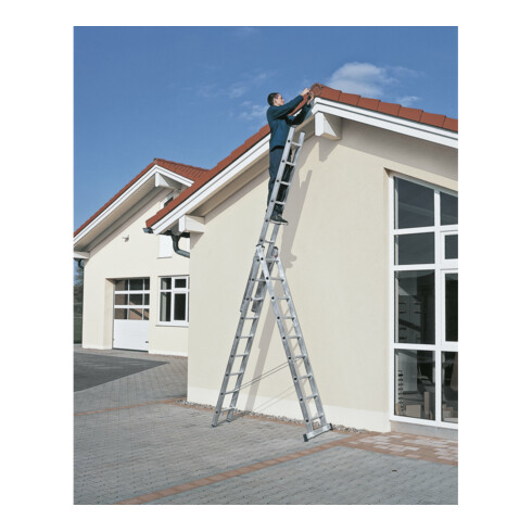 ZARGES Mehrzweckleiter Skymaster DX, 3 x 10 Sprossen