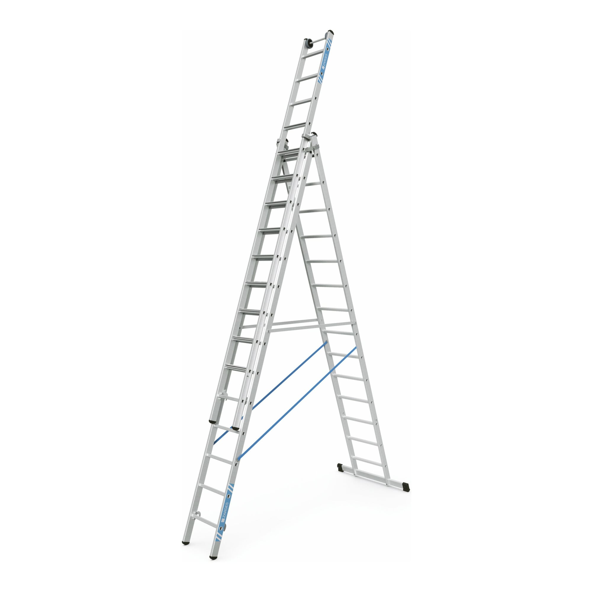 Zarges Mehrzweckleiter Skymaster Plus X, LM, 3 x 14 Stufen