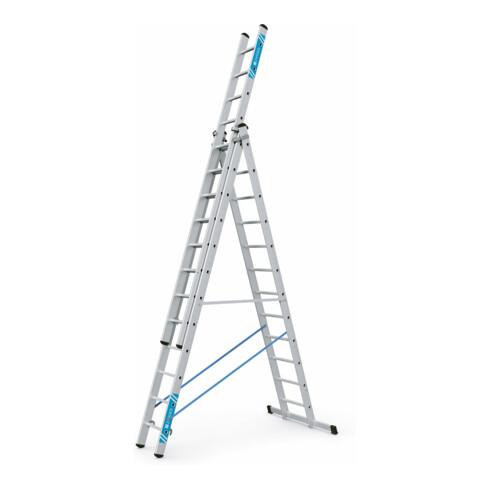 ZARGES Mehrzweckleiter Skymaster X, LM, 3 x 12 Sprossen