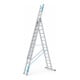 ZARGES Mehrzweckleiter Skymaster X, LM, 3 x 14 Sprossen