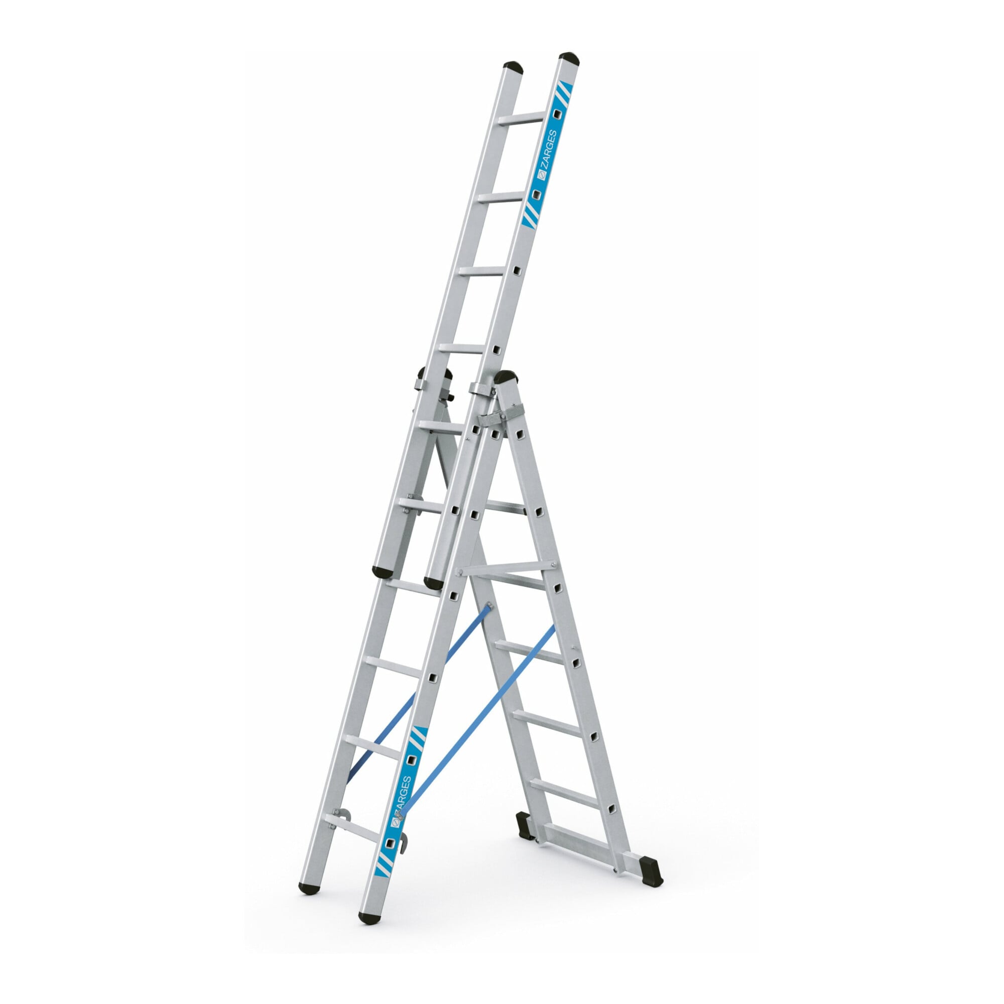 ZARGES Mehrzweckleiter Skymaster X, LM, 3 x 6 Sprossen