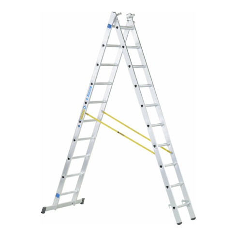 ZARGES Mehrzweckleiter Z 200 3x11 Sprossen 3-tlg. STRECKE