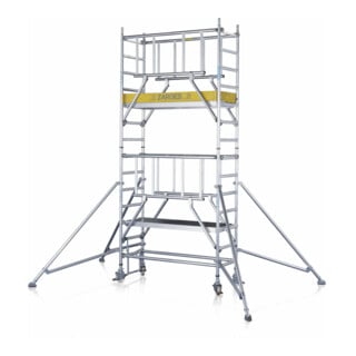 ZARGES Multitower S-PLUS 1T - Fahrgerüst Ausleger Arbeitshöhe 11.20 m 9.2 m + Plattform 0.60 m x 1.80 m