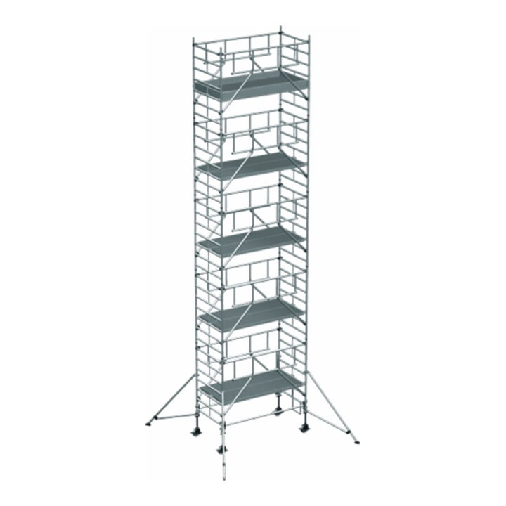 ZARGES Multitower S-PLUS 2T - Fahrgerüst Ausleger Arbeitshöhe 11.20 m 9.2 m + Plattform 1.20 m x 1.80 m