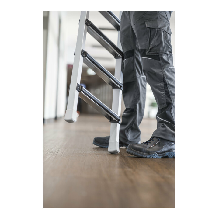 ZARGES Nichtabfärbende Leiternschuhe Holmaußenmaß 42 x 25 mm