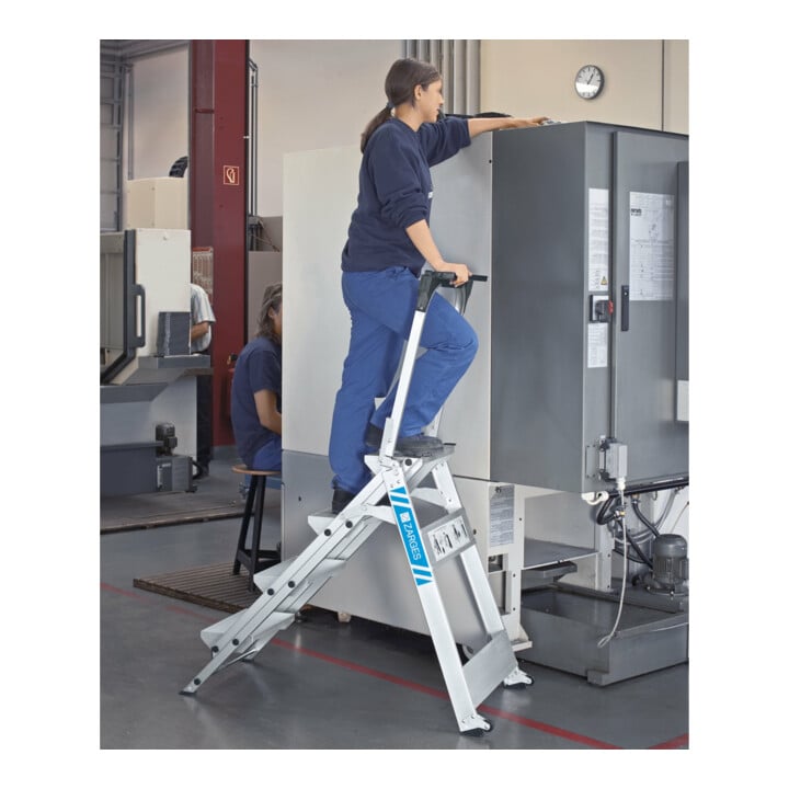 ZARGES Plazastep P - LM-Sicherheitstreppe 5 Stufen