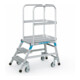 ZARGES Podesttreppe einseitig Gitter-1