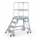 ZARGES Podesttreppe einseitig Gitter-1