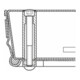ZARGES Putdeksel staal verzinkt 635 x 635 mm