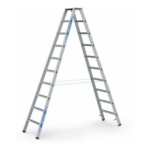 ZARGES Saferstep B - LM-Stufen-Stehleiter 2 x 10 Stufen