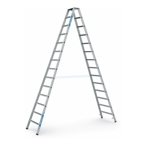ZARGES Saferstep B - LM-Stufen-Stehleiter 2 x 14 Stufen