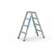 ZARGES Saferstep B - LM-Stufen-Stehleiter 2 x 4 Stufen-1