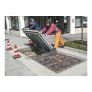 ZARGES Schachtabdeckung Aluminium 300 x 300 mm-4