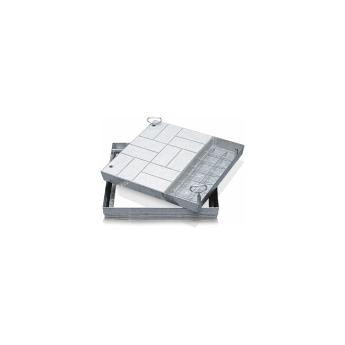 Theile & Wagner | Schachtabdeckung Schachtmaß LW 635x635mm Alu Aussenmass 775x775mm Zarges 5302437 Theile & Wagner | Schachtabdeckung Schachtmaß LW 635x635mm Alu Aussenmass 775x775mm Zarges 5302437