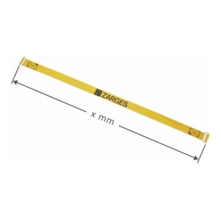 Zarges Spreizsicherung 805 mm mit 3 Laschen