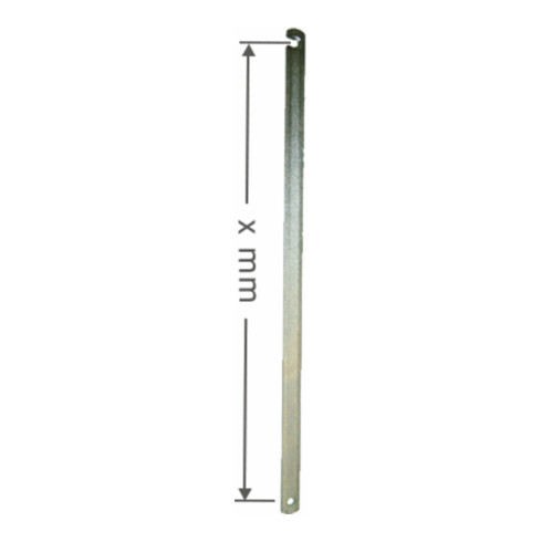 Zarges Starre Verbindung, Stahl verzinkt 1120 mm
